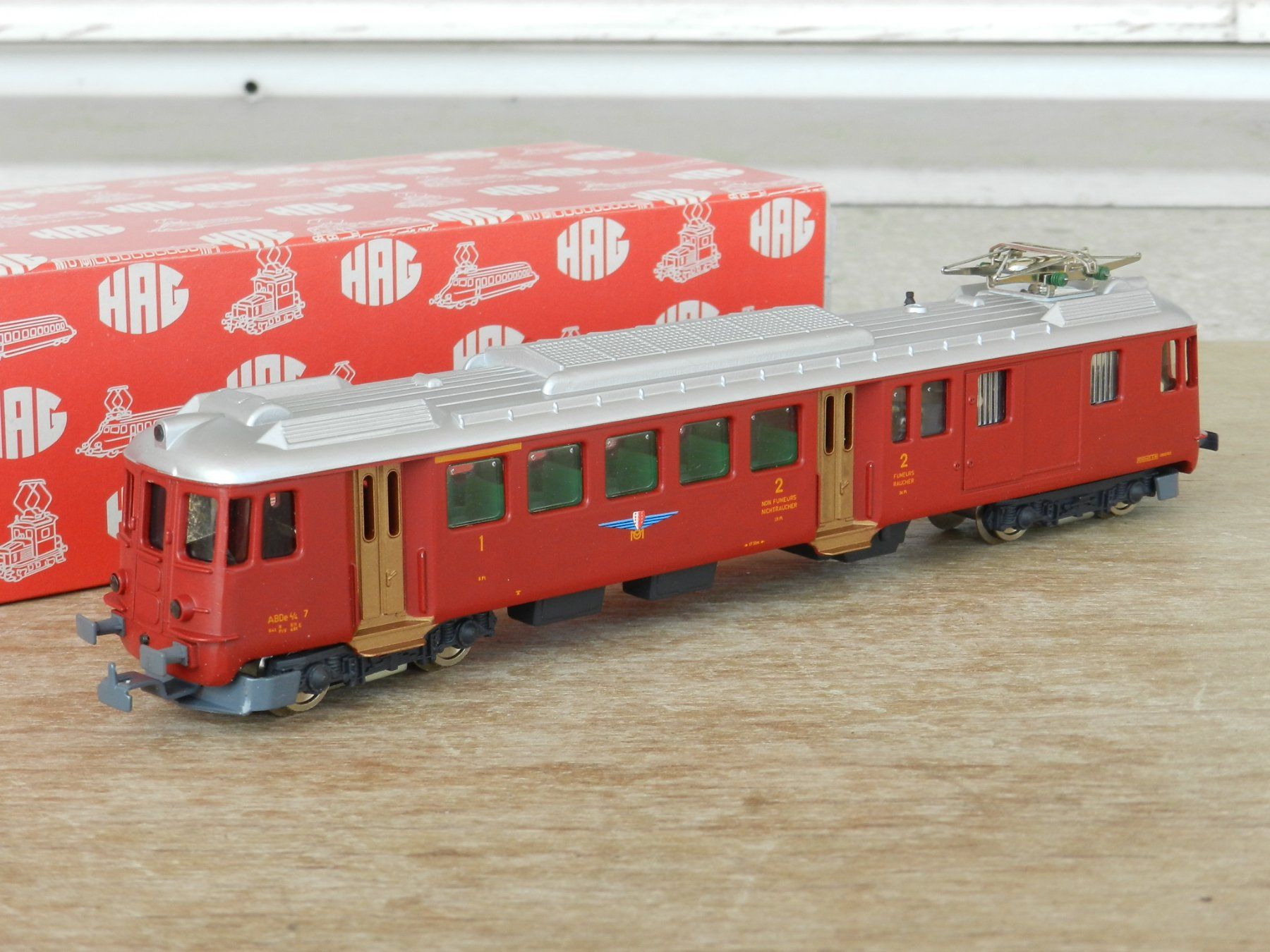 Hag Trains électriques: Hag H0 WS Analog Triebwagen der MO – Neuf (Voir description) à Jona par