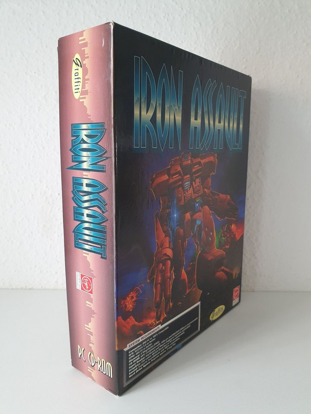 Giochi: PC Game Iron Assault (1995) Big Box – Usato da Greifensee venduto da perfectioN88