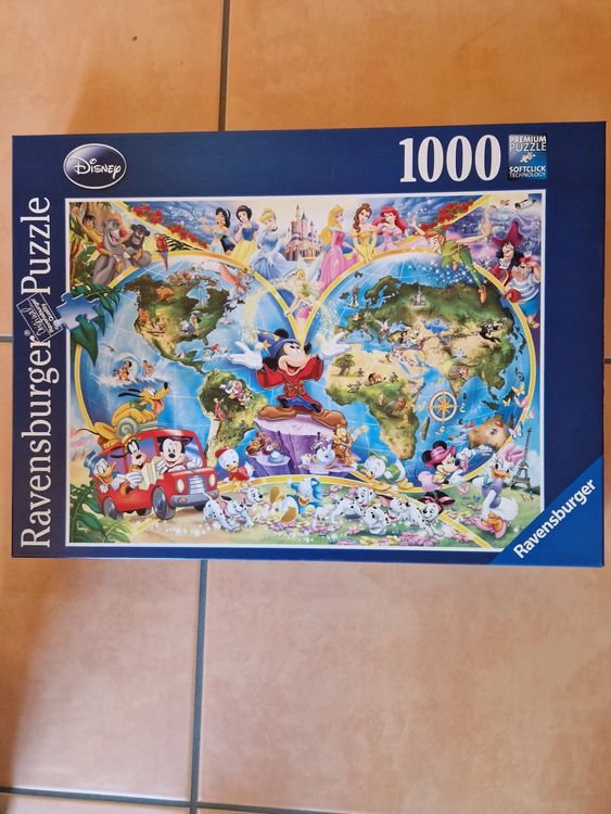 Ravensburger Puzzle Disney Weltkarte 1000 Teile | Kaufen auf Ricardo