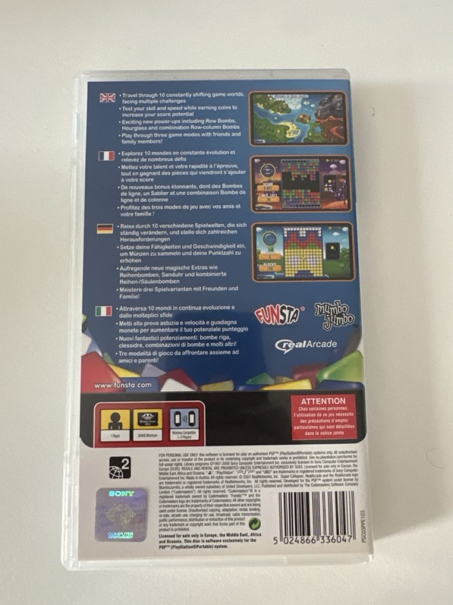 Sony Jeux: Super Collapse 3 / PSP – D'occasion à Oberengstringen par sasej 2