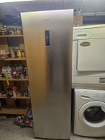 Congélateur armoire Novamatic argenté bon état