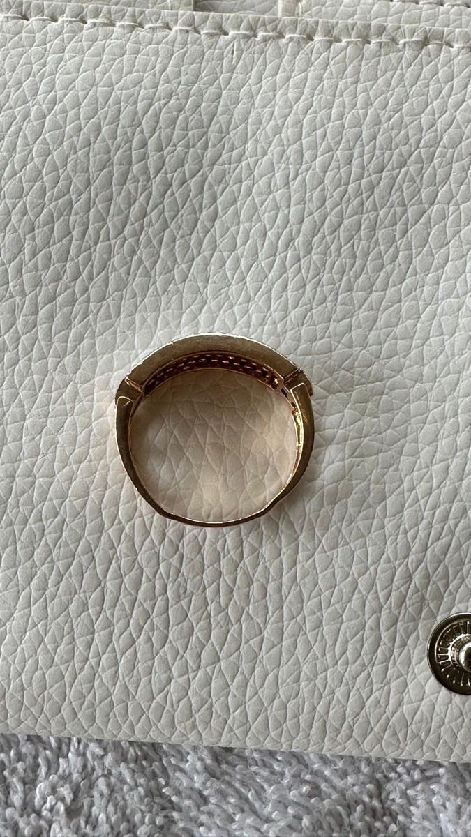 Ringe: 585 Goldring Roségold mit echten Diamanten – Gebraucht aus Studen BE von yvhe 2