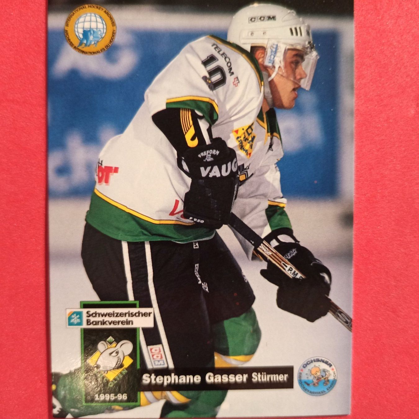Carte collezionabili: Stephane Gasser - EHC OLTEN - 1995/96 – Usato da Dübendorf venduto da kb86_MOVIE