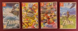 4 Spiele für Switch Konsole