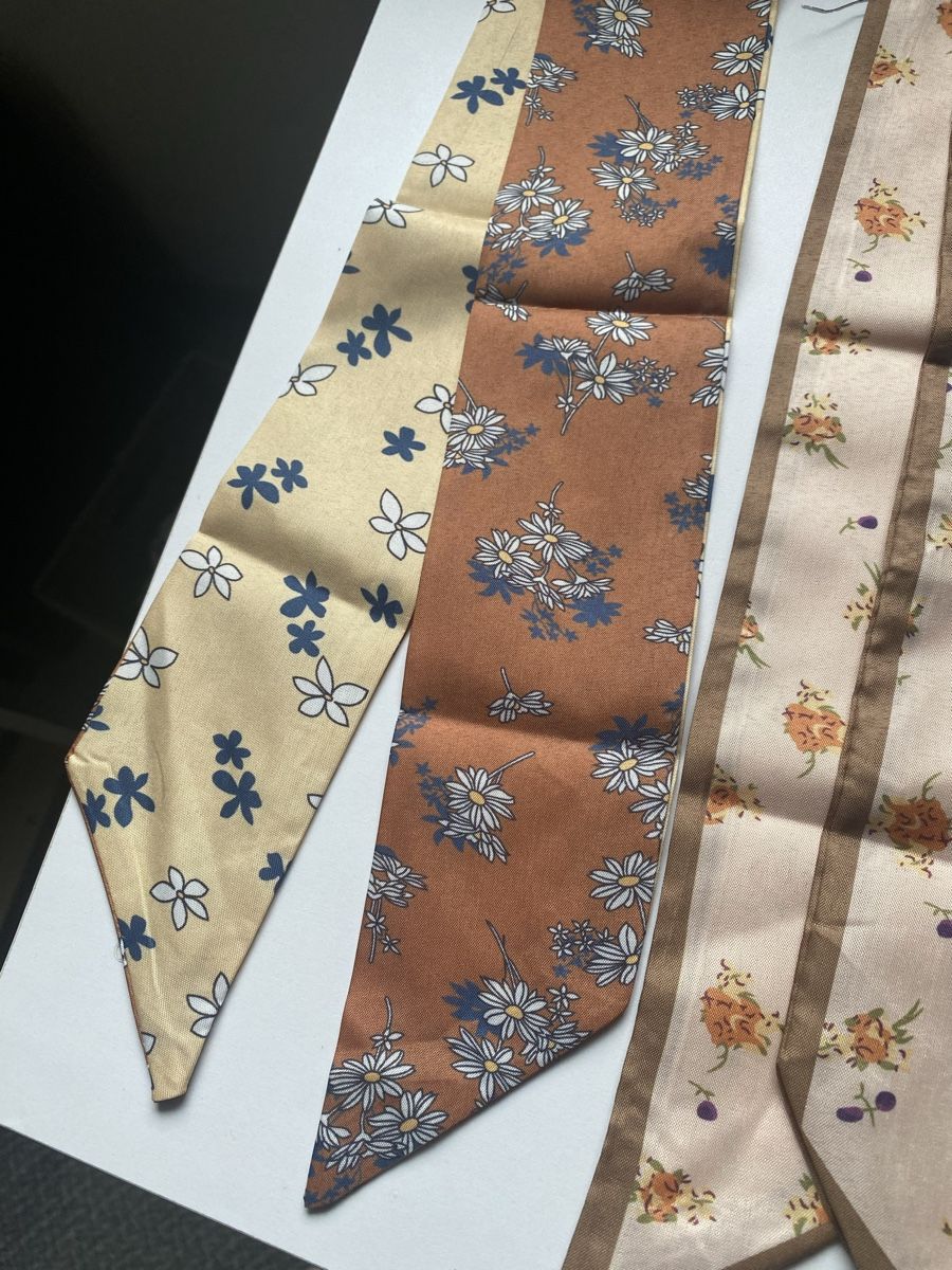 Foulard & Sciarpe: Twilly Tücher - Tasche oder Accessoire – Nuovo e nell'imballaggio originale da Göschenen venduto da Anoli34 3