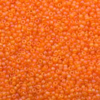 MIYUKI Rocailles 11/0 – Mattes transparentes Orange (138FR)