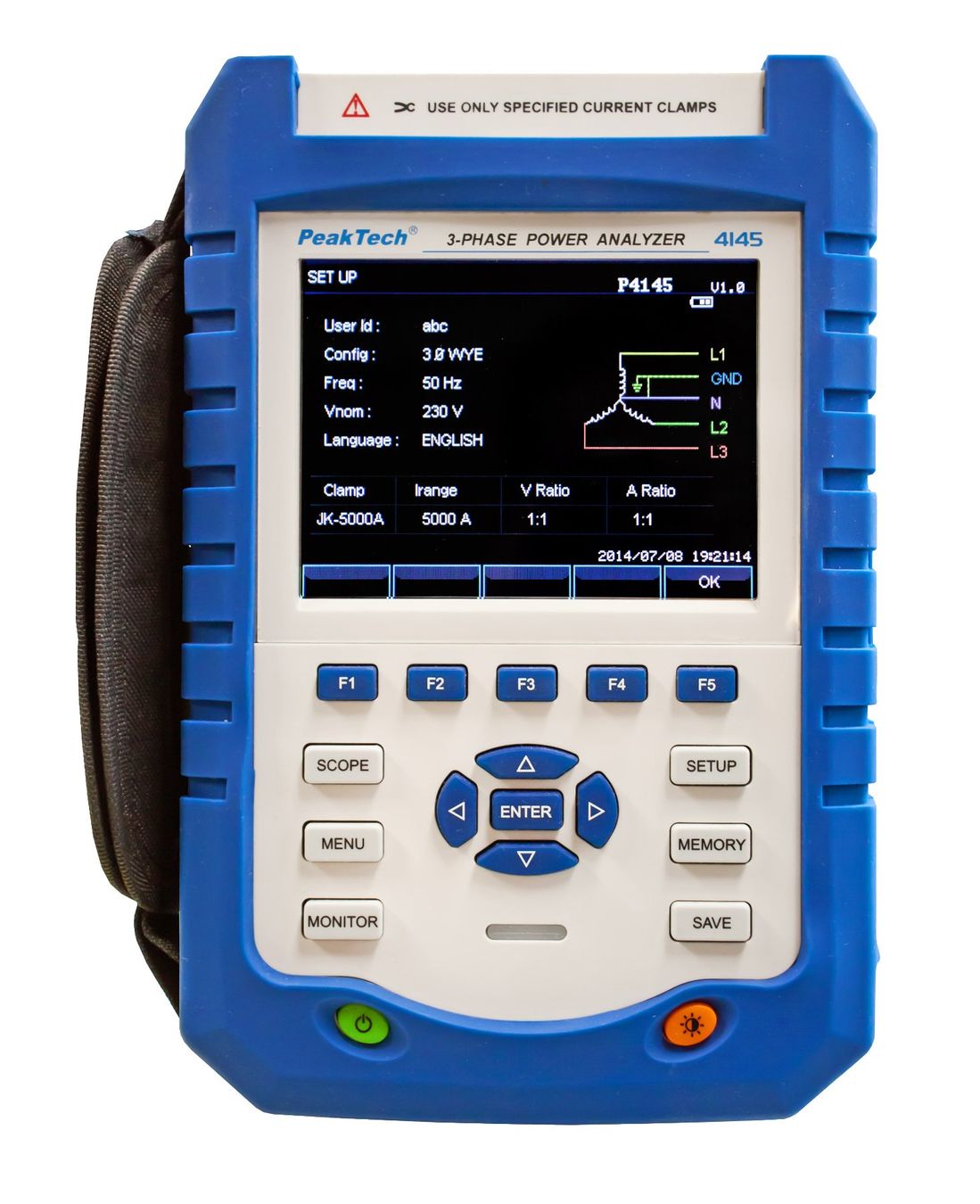 Messen: PeakTech P4145 - 3-Phase Netzalysator – Gebraucht aus Bühler von bibafg 2