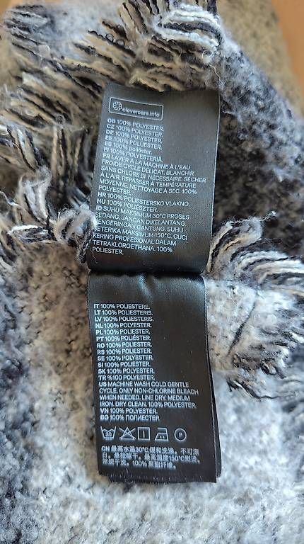 Foulards, Tücher & Schals: H&M Schal grau – Gebraucht aus Solothurn von Claudiaf11 3