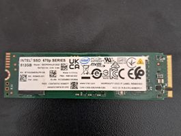 Intel 670p Series 512GB M.2 NVMe PCIe SSD