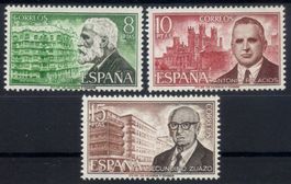 SPANIEN 1975 ANTONIO GAUDI ANTONIO PALACIOS SECUNDINO ZUAZO