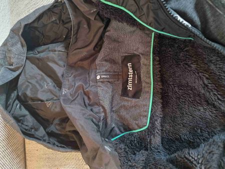 Zimtstern Skijacke Damen grau Grösse S 