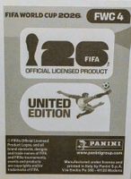 FIFA WM 2026 Panini Sticker United Edition FWC 4