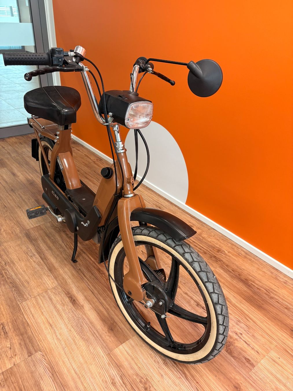 Piaggio Mofas: Piaggio Ciao C7ER Töffli (braun) – Defekt aus Zug von Ricardo 2