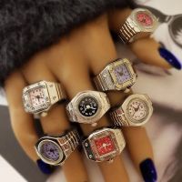 🐭 NEU Uhr Ring originelles Design - Verstellbare Größe