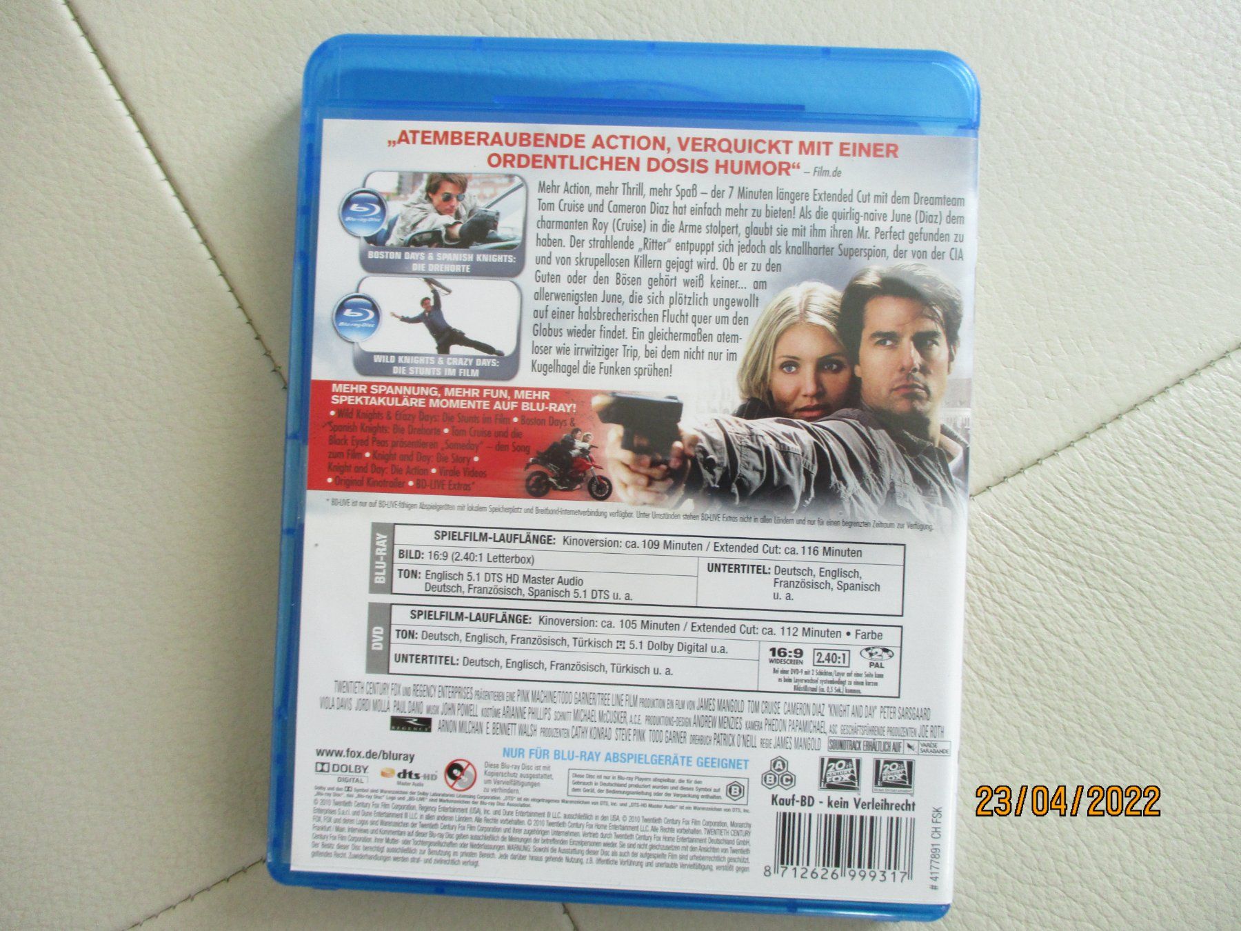 Tutti i DVDs: Knight & Day – Usato da Liestal venduto da Disc-Point 1