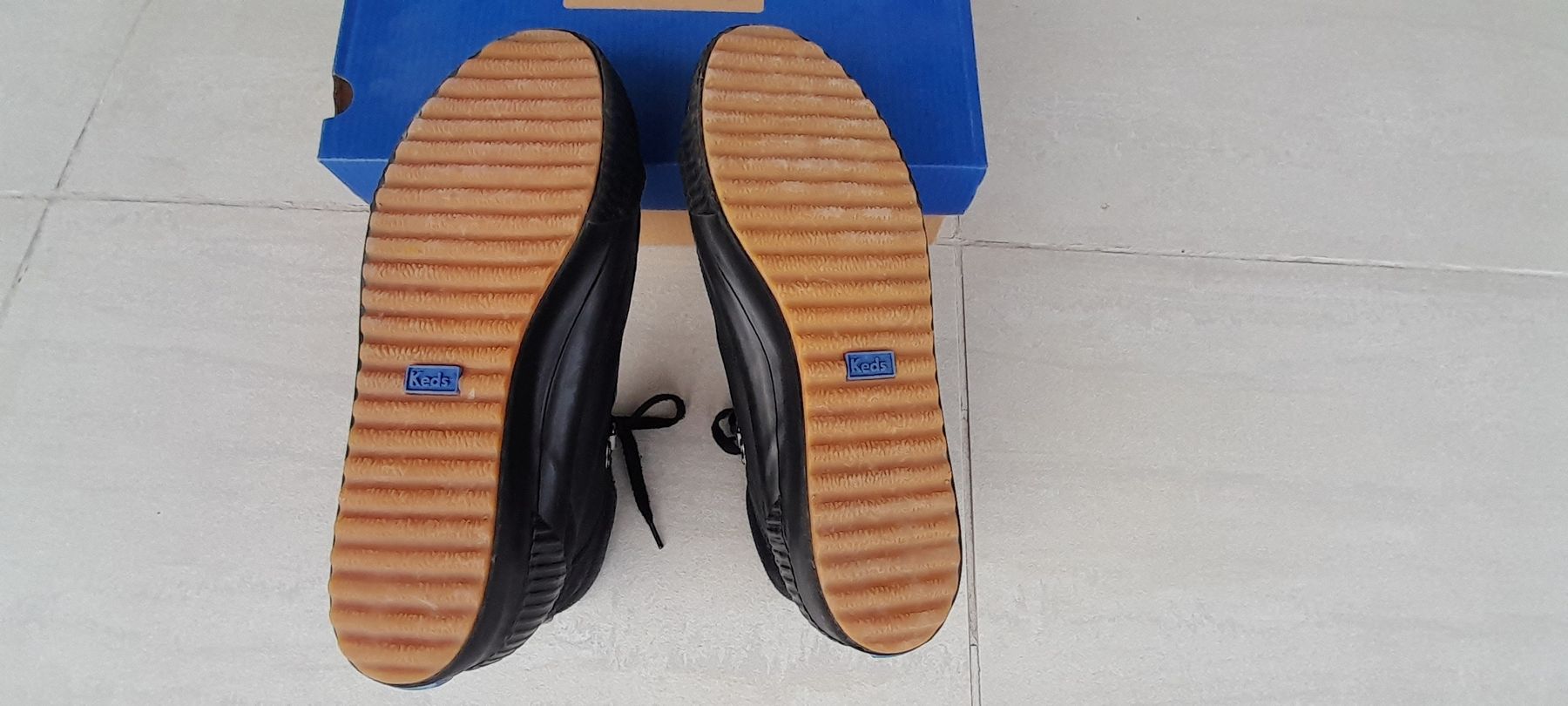 Damenschuhe: Bottines Stiefel Keds noires cuir 41 – Neu (gemäss Beschreibung) aus ERLINSBACH von doudouce 4