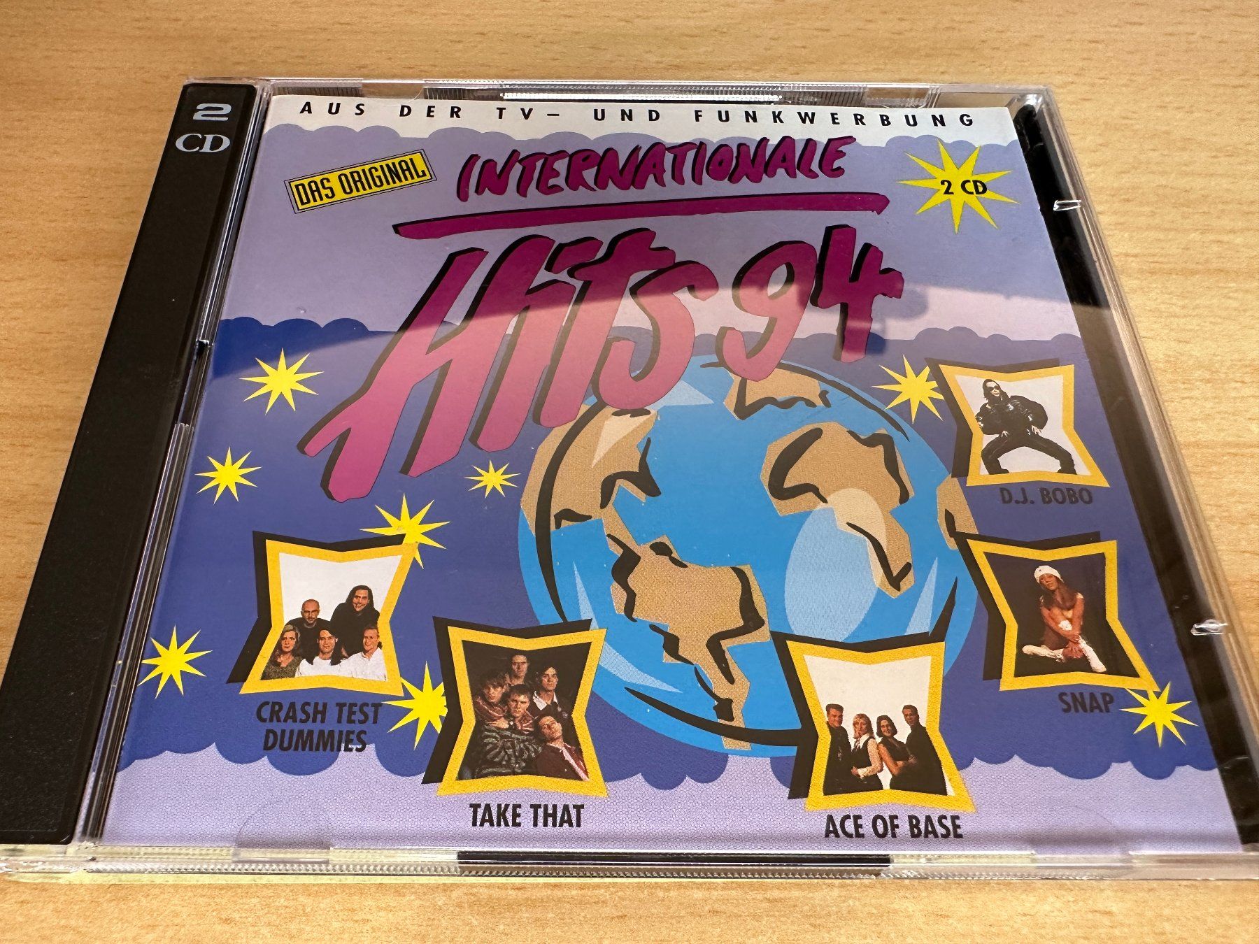 CDs: Various – Internationale Hits 94 - 2 CD – Gebraucht aus Rikon im Tösstal von Alpenmutz