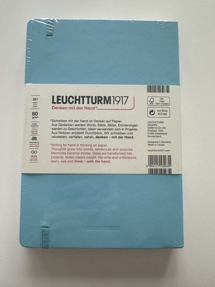 Blocchi: Leuchtturm1917 Notizbuch A5 – Nuovo e nell'imballaggio originale da Fällanden venduto da Xenia.R 3