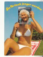 Humorkarte Älter werden 1984