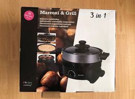 Neuer Marroni und Grillofen