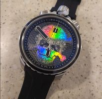 Bomberg Bolt-68 Heritage Cyber Skull Hologram