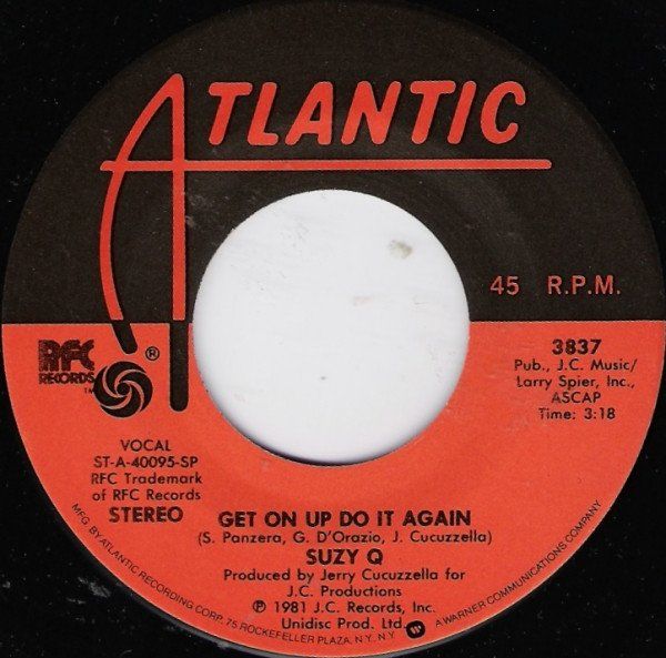 Vinyles: Suzy Q: Get On Up Do It Again 7" – D'occasion à Steinhausen par Vilivinili