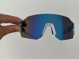 New Blue Sport Sunglasses - Perfect for Summer Rides!