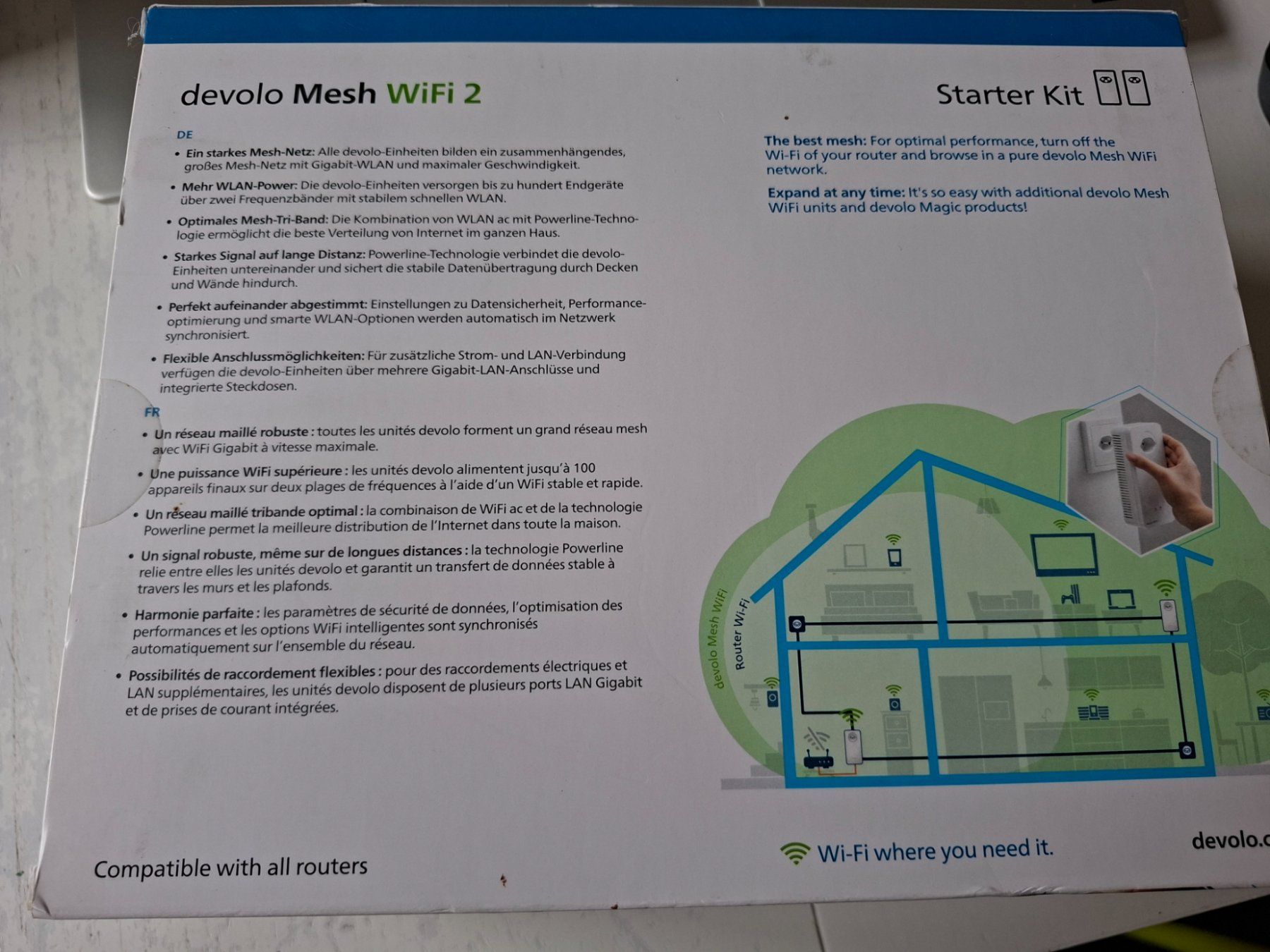 Devolo Laufwerke & Adapter: Devolo Mesh WiFi 2 Starter kit 2er Set – Gebraucht aus Marthalen von RegorGuh4 3