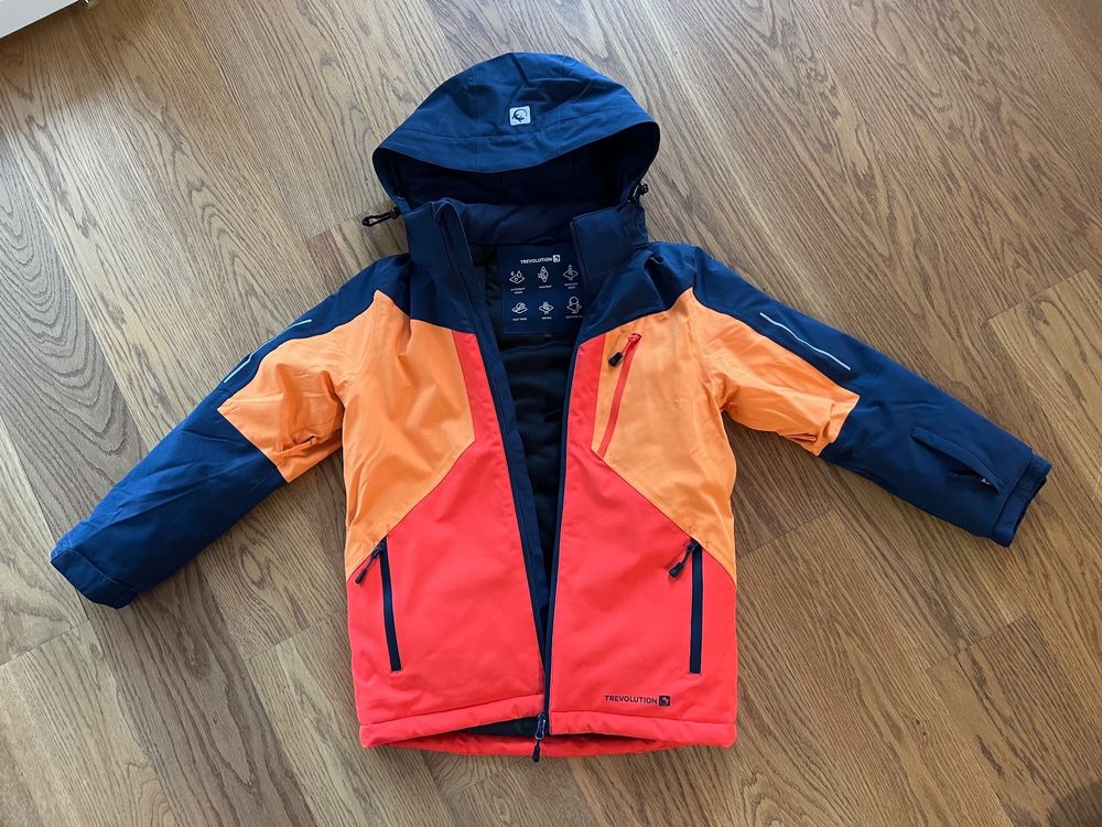 CMP Kinder Skijacke – Reißfeste, Wasserdichte Jacke Mit ClimaProtect (WP 10.000) & Fester Kapuze