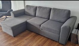 Bettsofa / Ecksofa mit Schlaffunktion und Stauraum Tierfrei