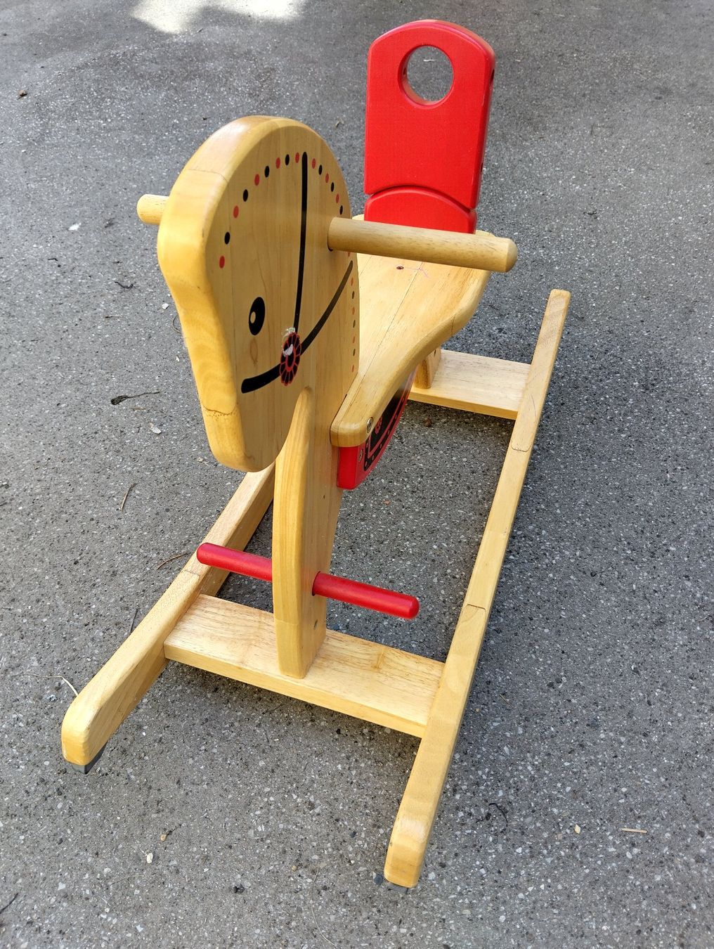 Giocattoli: Schaukelpferd aus Holz – Usato da Fribourg venduto da n.d.w 1