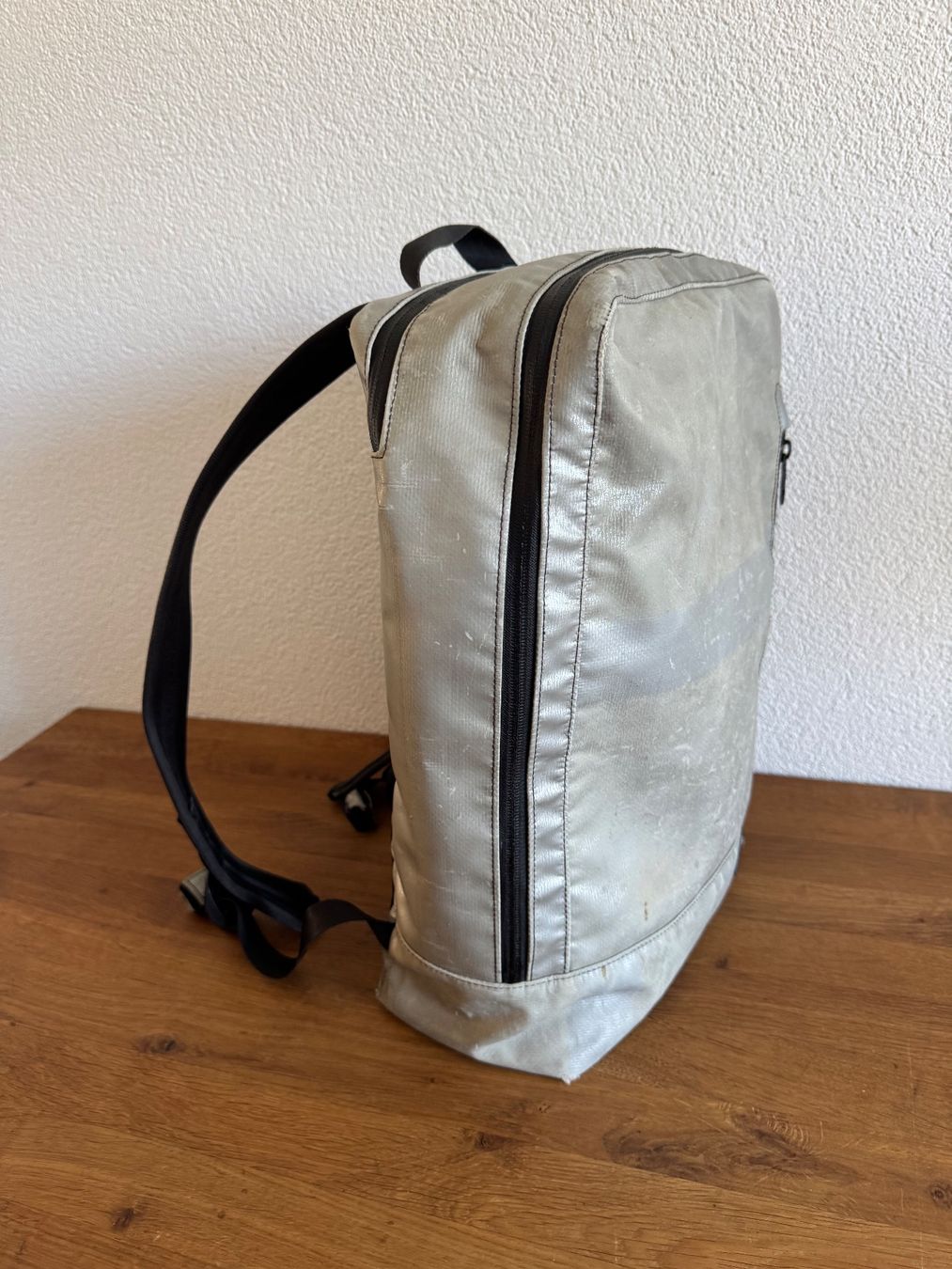 Freitag Zaini: Freitag Rucksack Hazzard F306 Silber – Usato da Frauenfeld venduto da lona05 1
