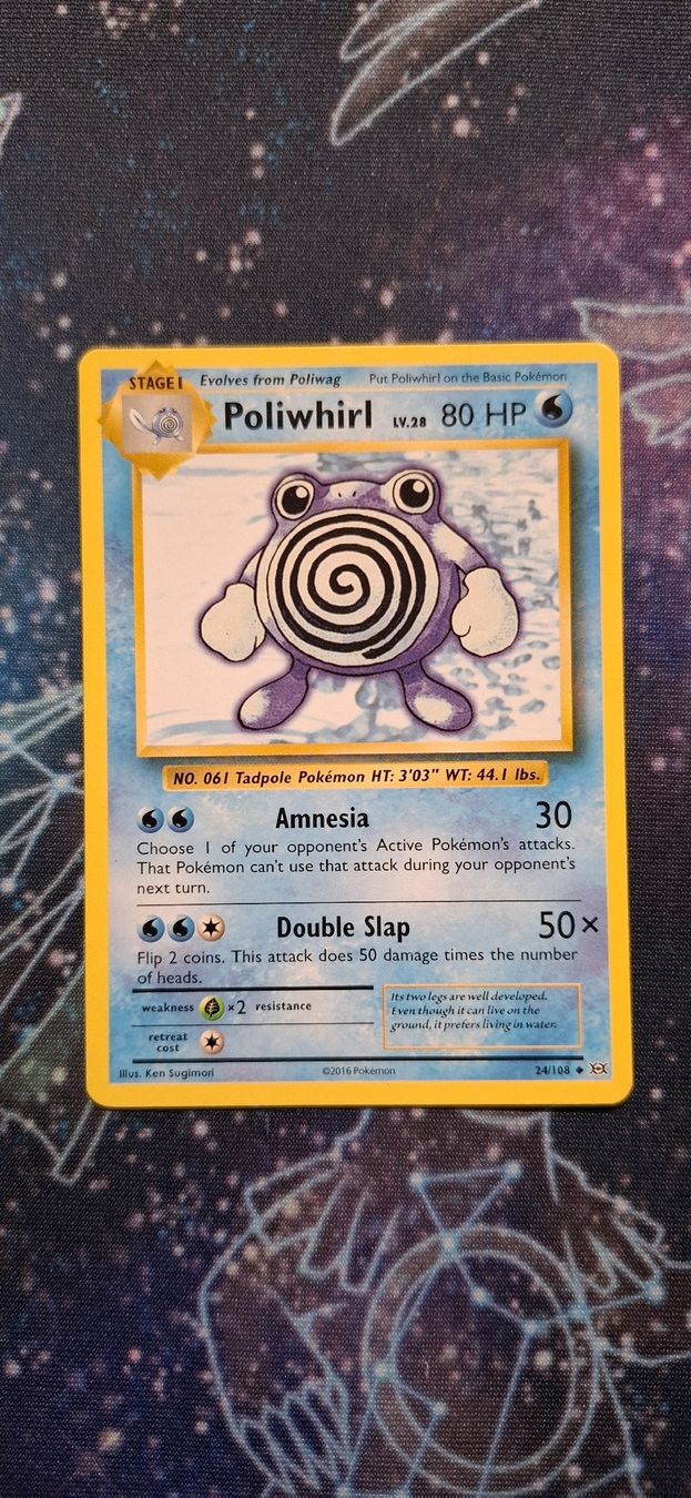 Pokémon Sammelbilder & Trading cards: Poliwhirl 24/108 - Pokemon Evolutions ENG – Neu (gemäss Beschreibung) aus Petit-Lancy von Kara_TCG 1