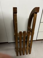 Kleiner Dekorationsschlitten Mangoholz