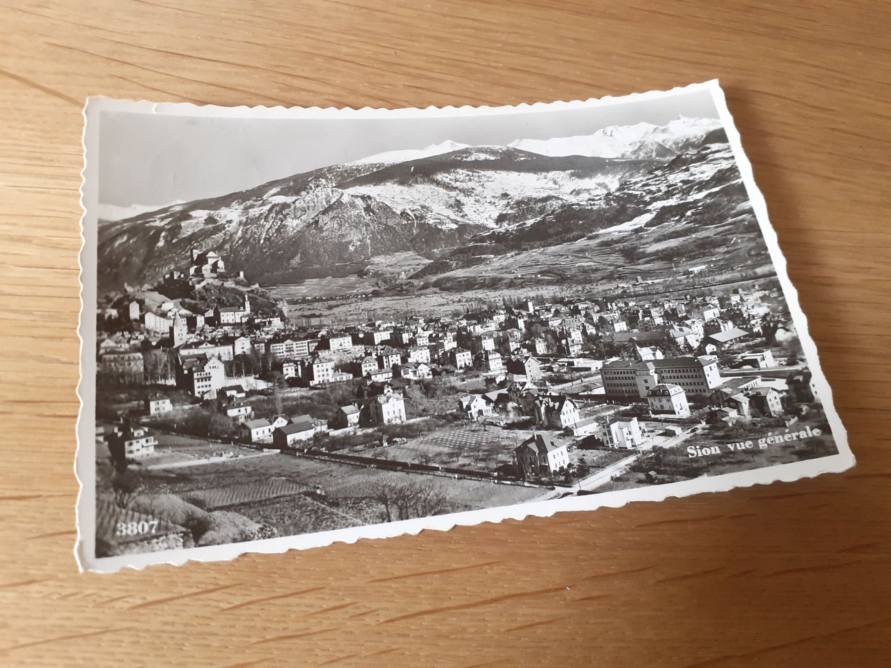 Cartoline postali: SION - VUE GENERALE – Usato da Winterthur venduto da Ornyx7