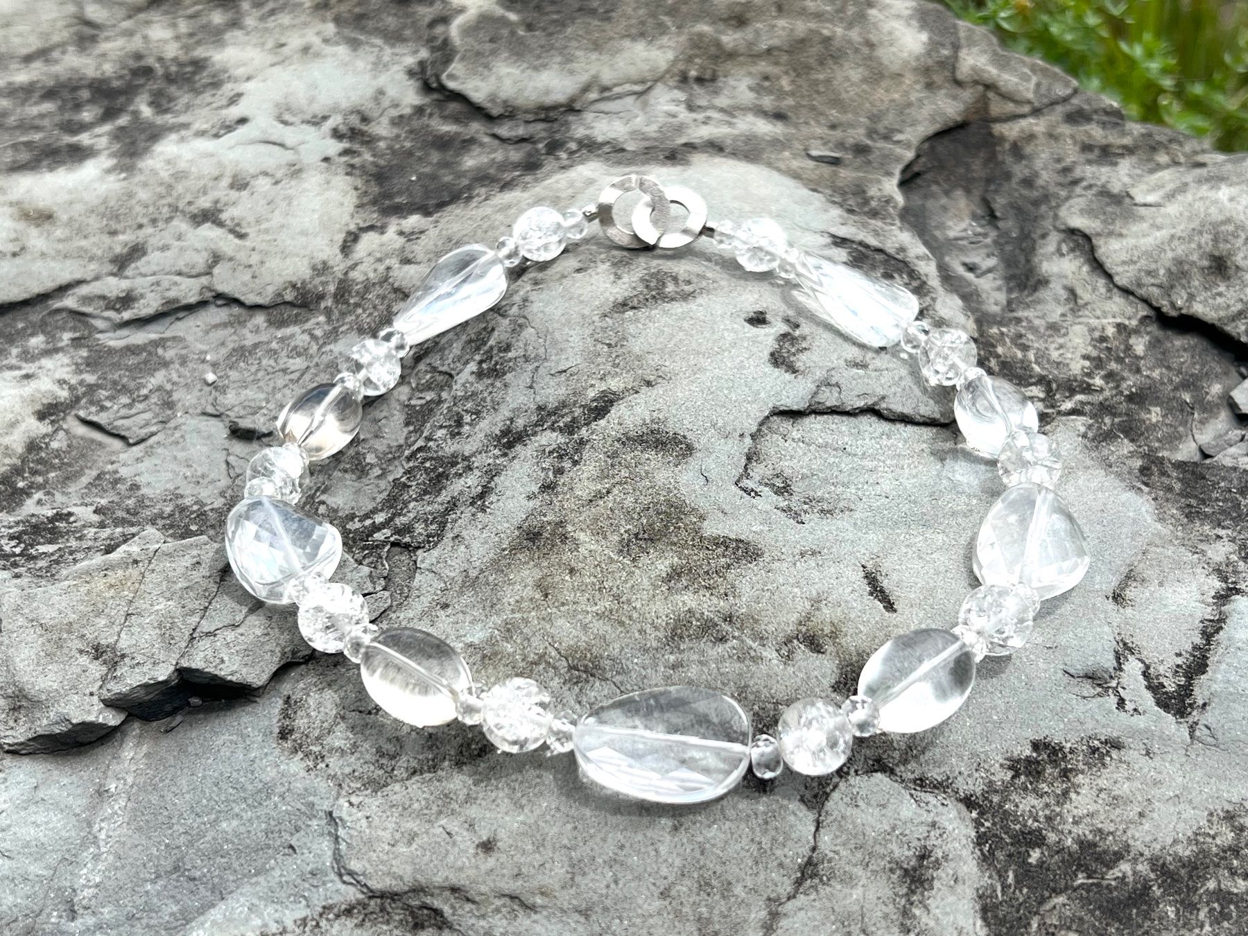 Catenine: Rock Crystal Necklace - Sterling Silver – Nuovo e nell'imballaggio originale da Rüschlikon venduto da ThereseJewelryDesign 5