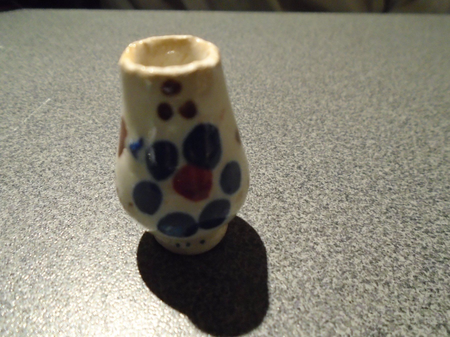 Tutte le decorazioni: Setzkasten Vase blaue Blume – Usato da Zürich venduto da Motzkuh 1