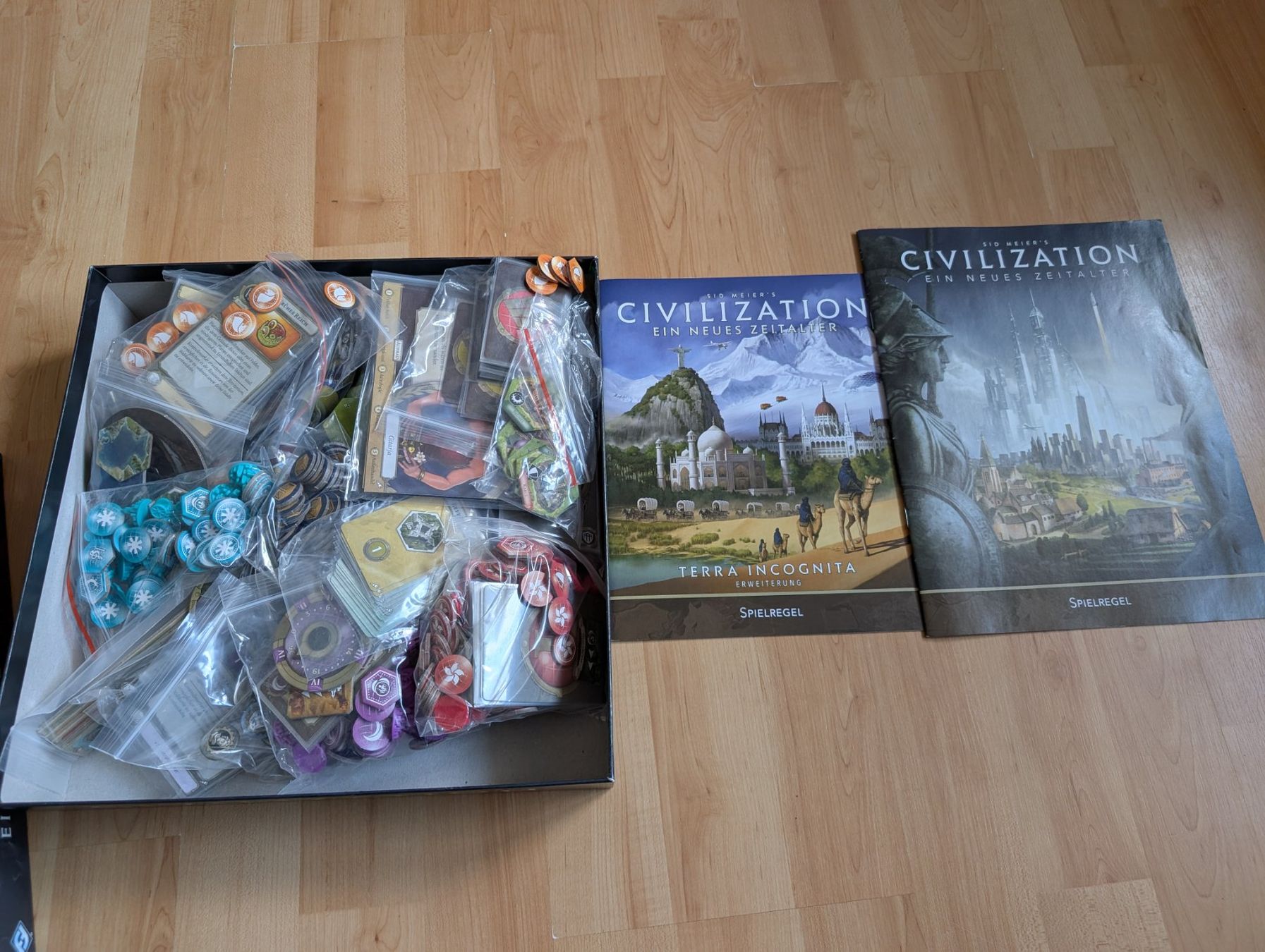 Giochi: Sid Meier's Civilization plus Erweiterung: Brettspiel – Usato da Oberburg venduto da Faebu08 2