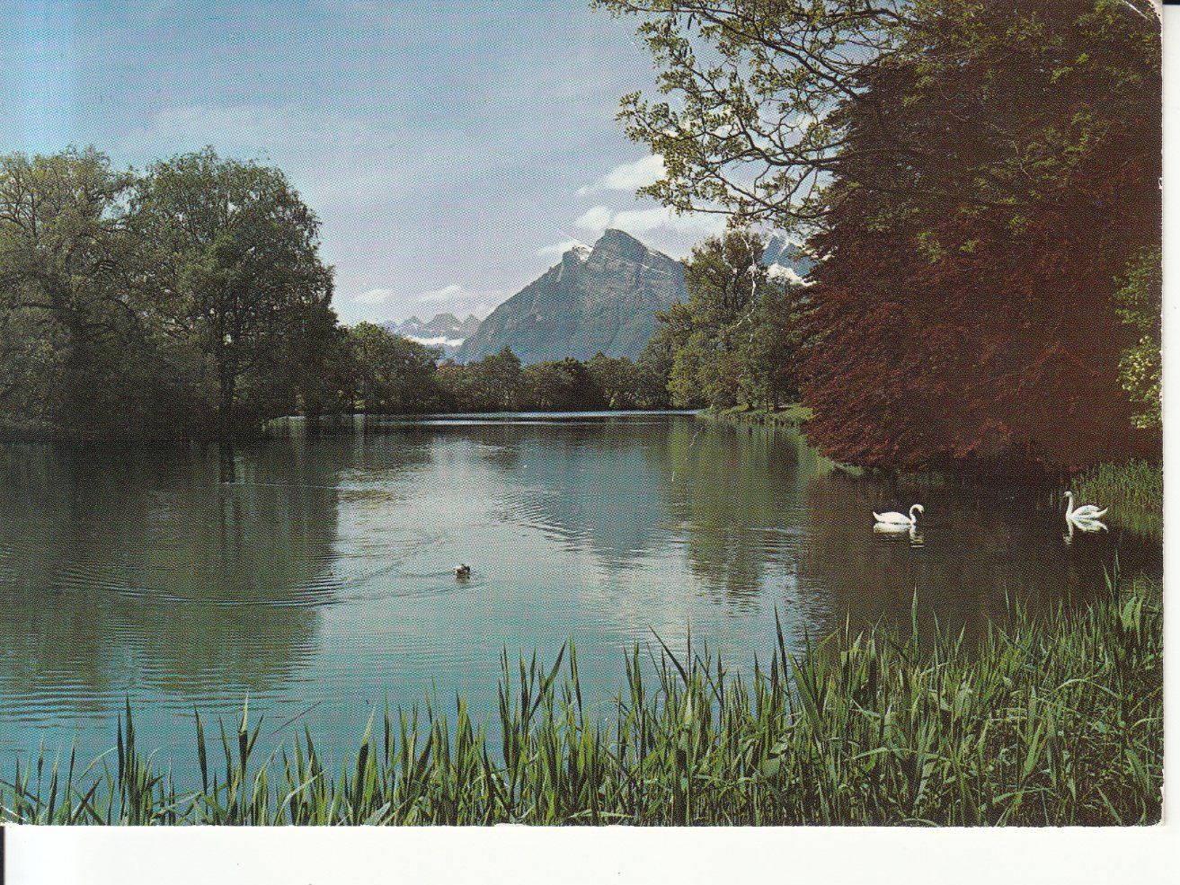 Cartoline postali: Bad Ragaz Giessensee 1980 – Usato da Bürglen TG venduto da StampGraf
