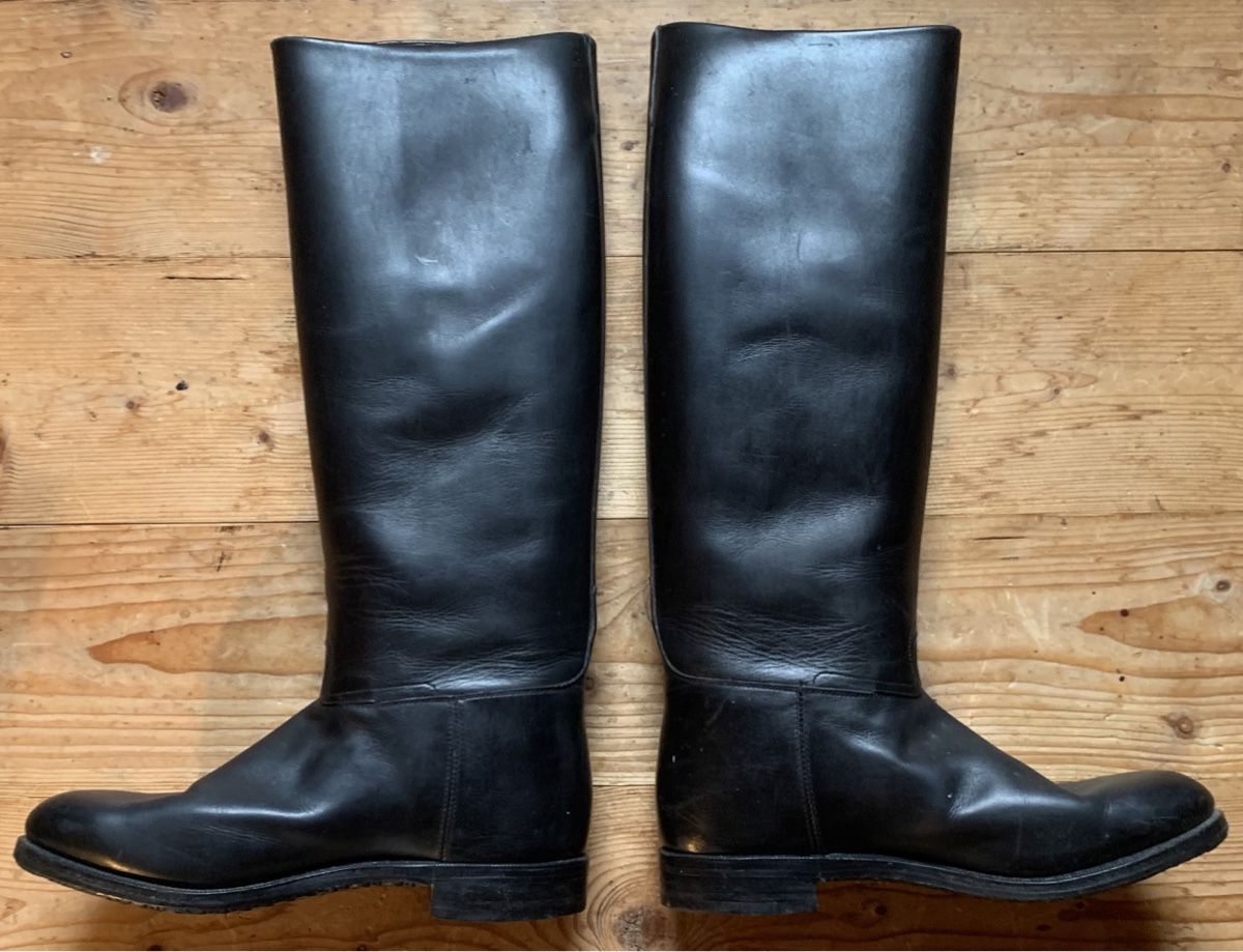 Schweizer Armee Herrenschuhe: Offiziersstiefel der CH Armee – Gebraucht aus Goldingen von Bergler012 1