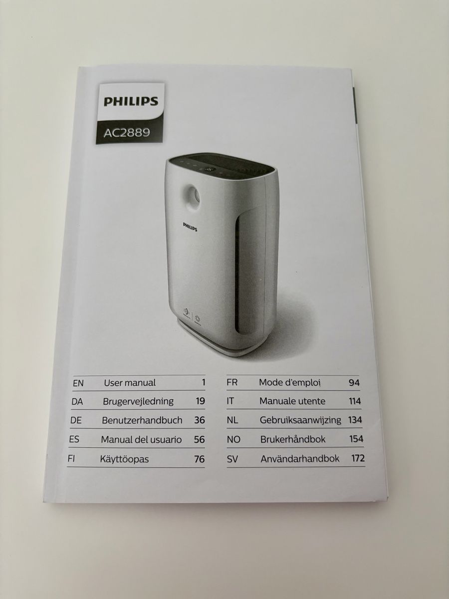 Philips Purificatori d'aria: Philips Luftreiniger AC2889/10  war 2-3 mal im Einsatz – Nuovo (secondo la descrizione) da Rothenburg venduto da QueenofShopping1 3