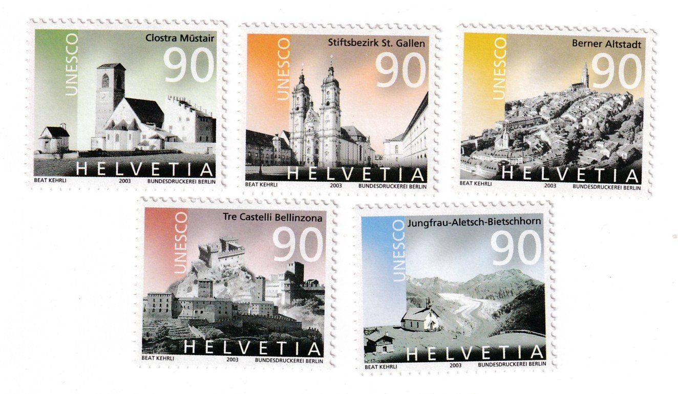 Tutti i francobolli: Schweiz 2003 ungestempelt – Nuovo (secondo la descrizione) da Neuchâtel venduto da karlpierrino