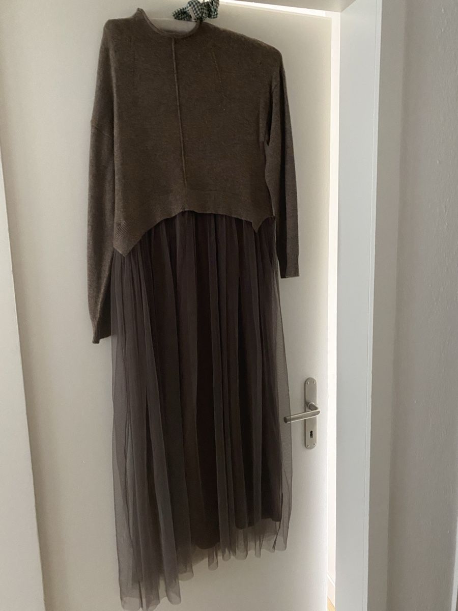 Vestiti: Wunderbares Kleid aus Strick und Tüll – Nuovo (secondo la descrizione) da Forch venduto da AlGreen