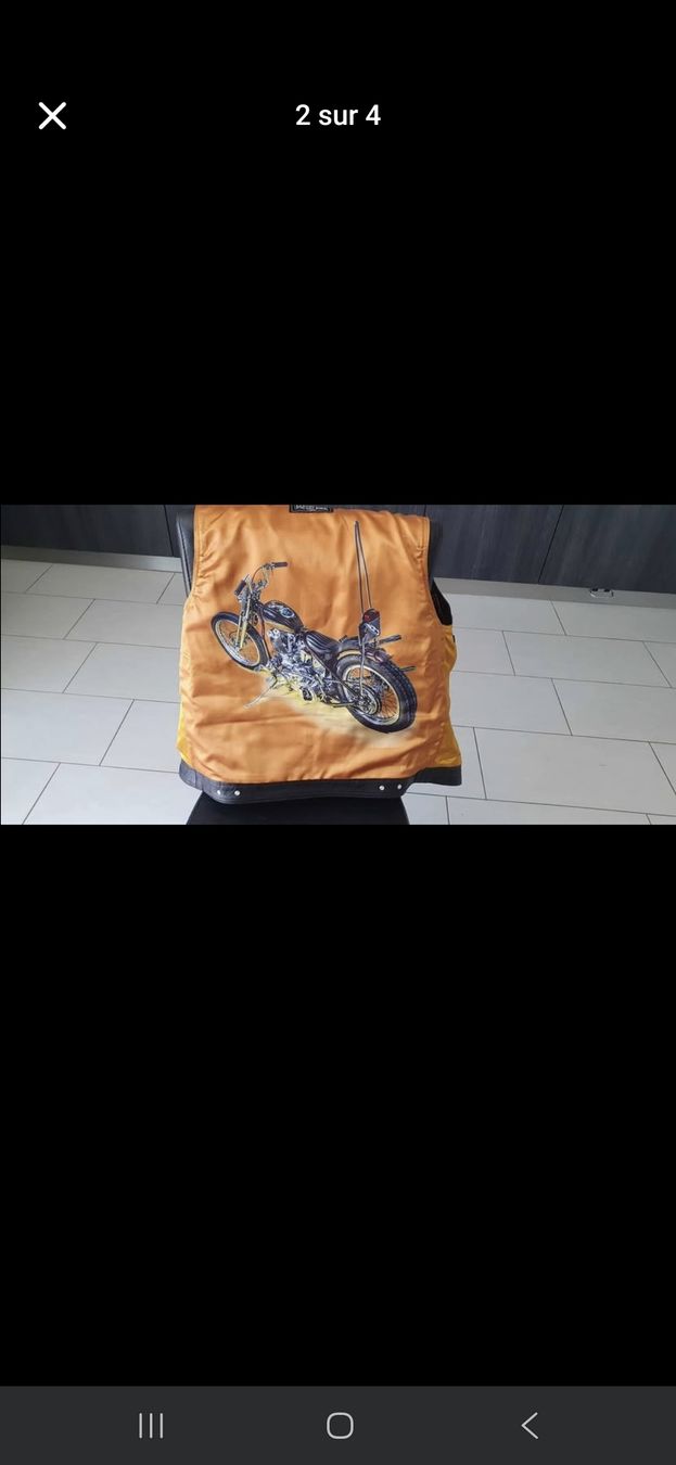 Gilet & Giacche: gilet cuir Harley-Davidson/custom – Usato da Cousset venduto da maurerjohann 3