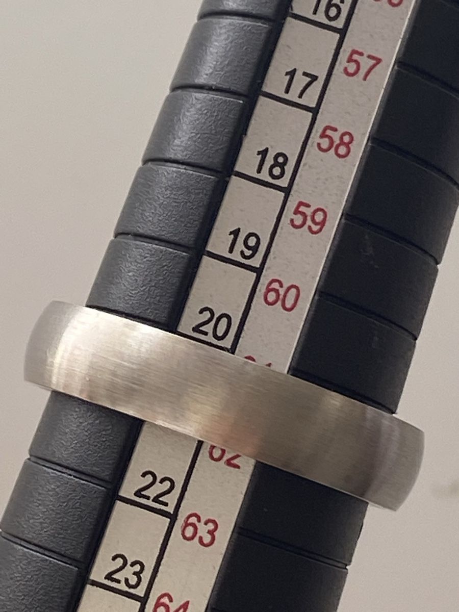 Anelli: Xenox Silberne Edelstahl Band Ring – Nuovo (secondo la descrizione) da Givisiez venduto da dor_xb9k 3