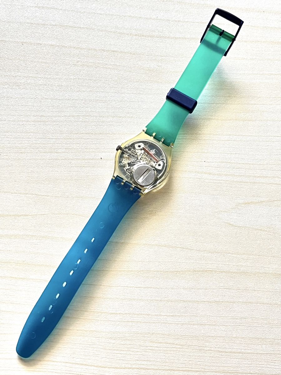 Swatch Uhren: Swatch Uhr mit transparentes Gehaeuse – Gebraucht aus Grenchen von chththl 6