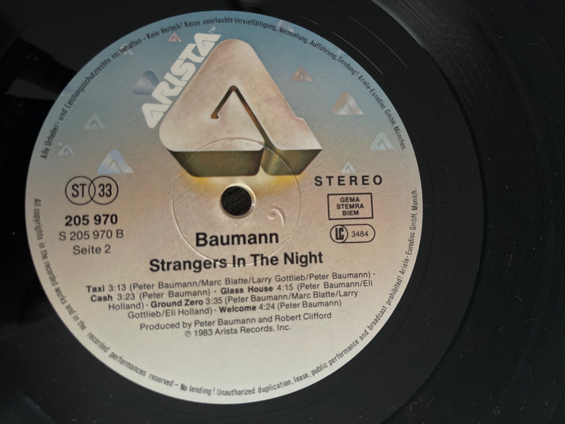 Dischi in vinile: A188/Baumann - Strangers In The Night – Usato da Frutigen venduto da Philippe_jsp 2
