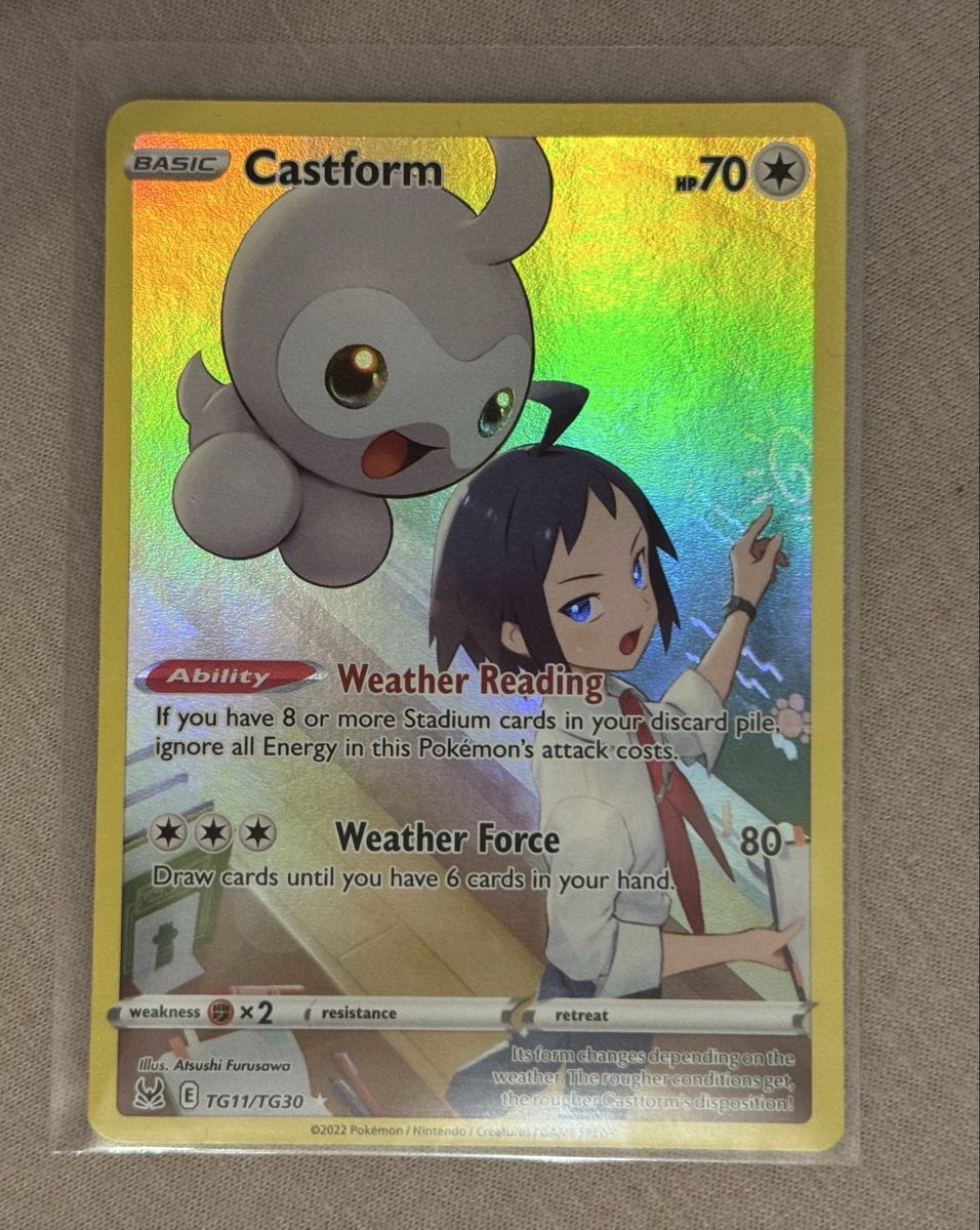 Pokémon Cartes à collectionner: Pokémon Castform TG11/TG30 Lost Origin Trainer Gallery – Neuf (Voir description) à St. Gallen par Xbylucas