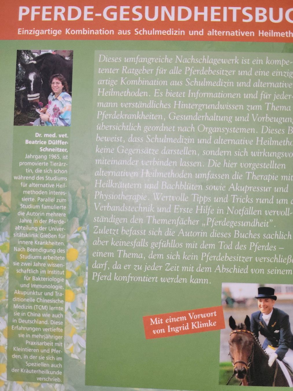 Libri: *Pferde-Gesundheitsbuch*, 330 Seiten – Nuovo (secondo la descrizione) da Einsiedeln venduto da eldor5 1