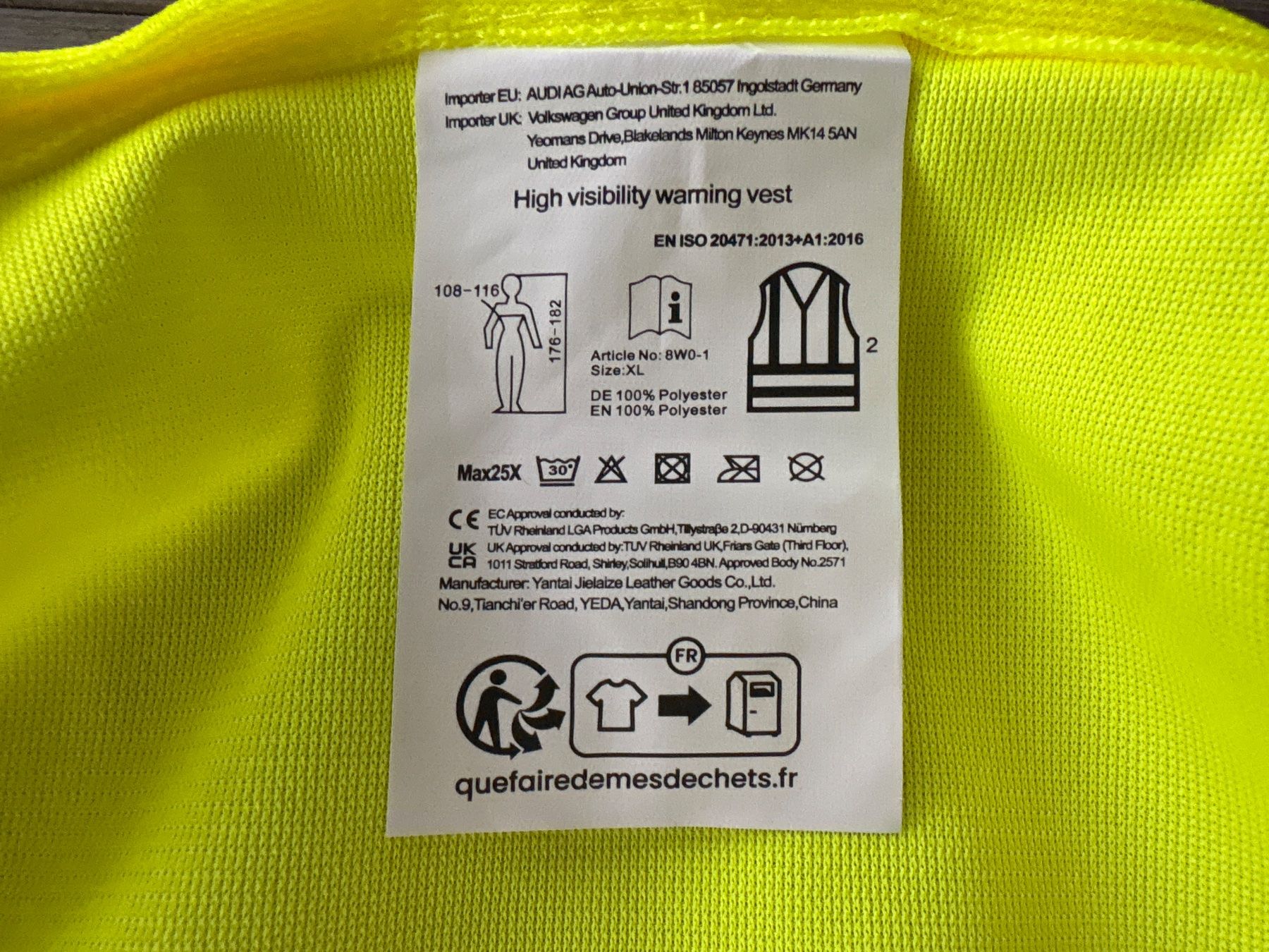 Gilets: Sicherheits/-Leuchtweste/-Gillet Neongelb – D'occasion à Hünenberg par Betsch1 3